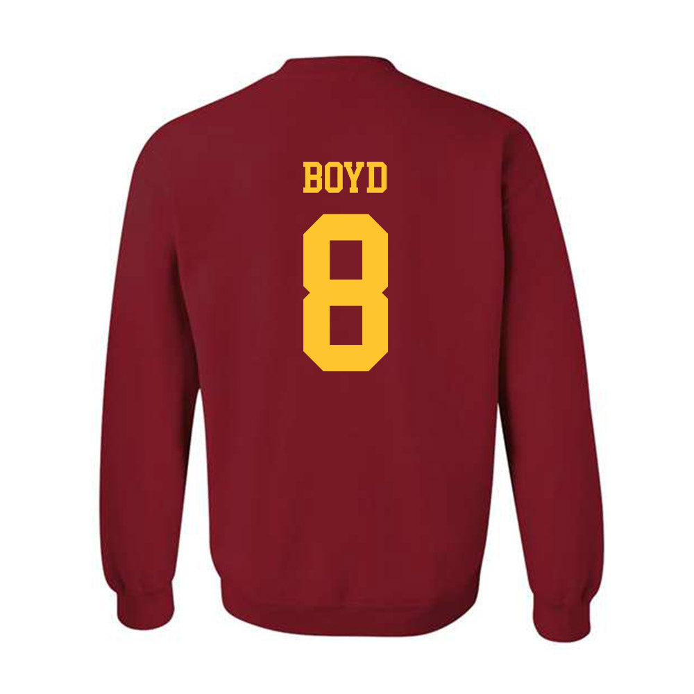 Iowa State - NCAA Football : Evan Boyd - Sports Shersey Crewneck Sweatshirt-1