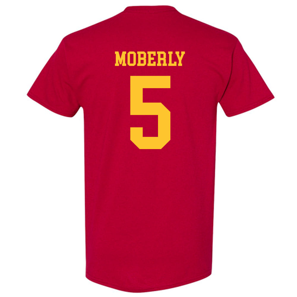 Iowa State - NCAA Football : Connor Moberly - Sports Shersey T-Shirt