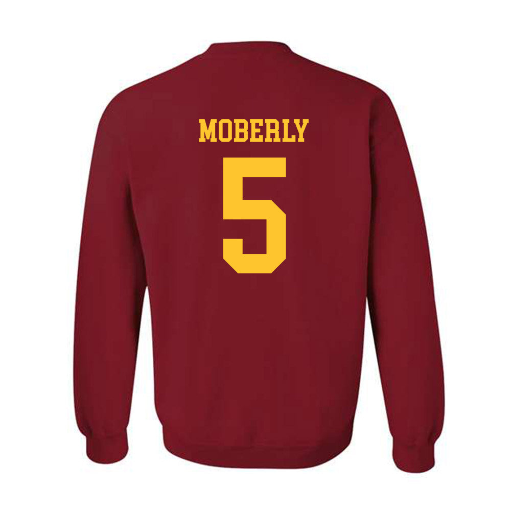 Iowa State - NCAA Football : Connor Moberly - Sports Shersey Crewneck Sweatshirt