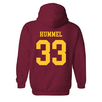 Iowa State - NCAA Football : Brady Hummel - Sports Shersey Hooded Sweatshirt-1