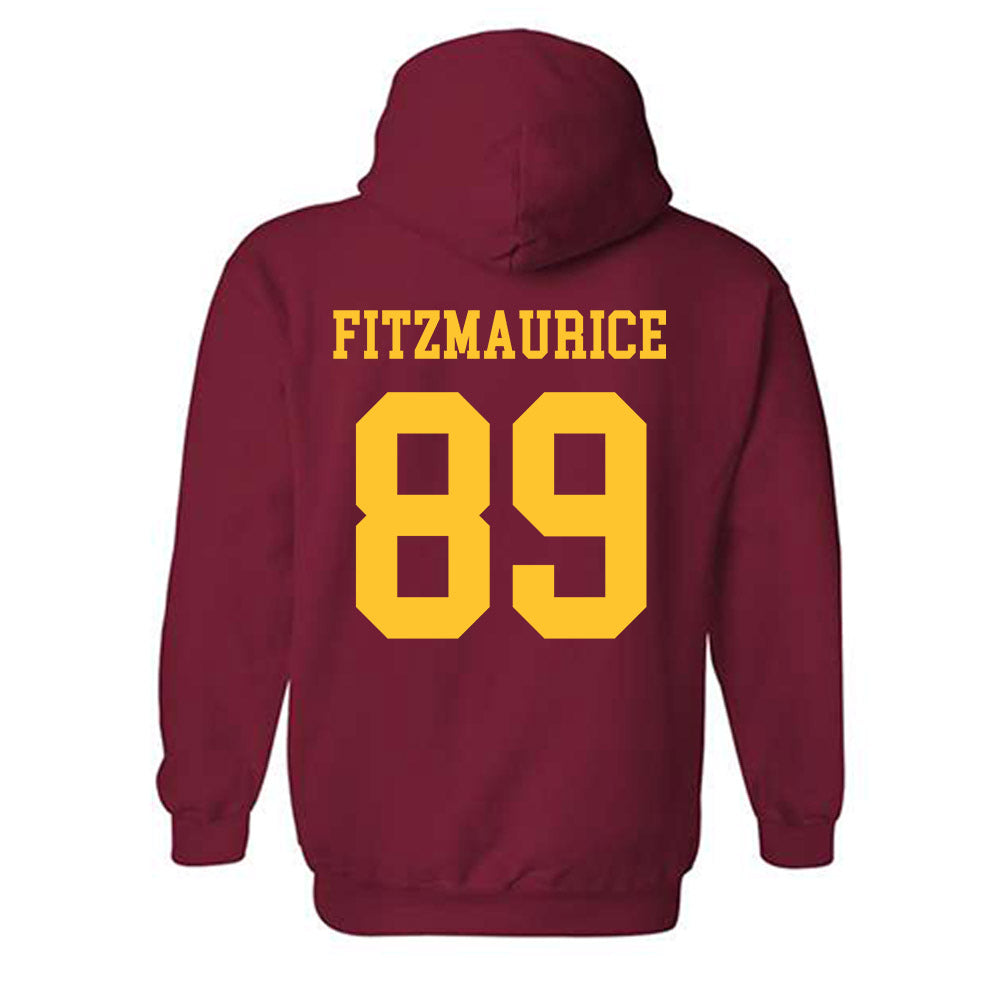 Iowa State - NCAA Football : Donovan Fitzmaurice - Sports Shersey Hooded Sweatshirt-1