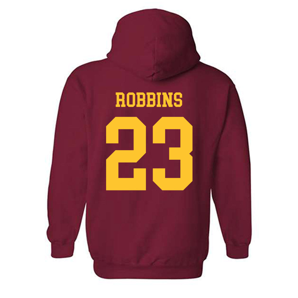 Iowa State - NCAA Football : Carson Robbins - Sports Shersey Hooded Sweatshirt
