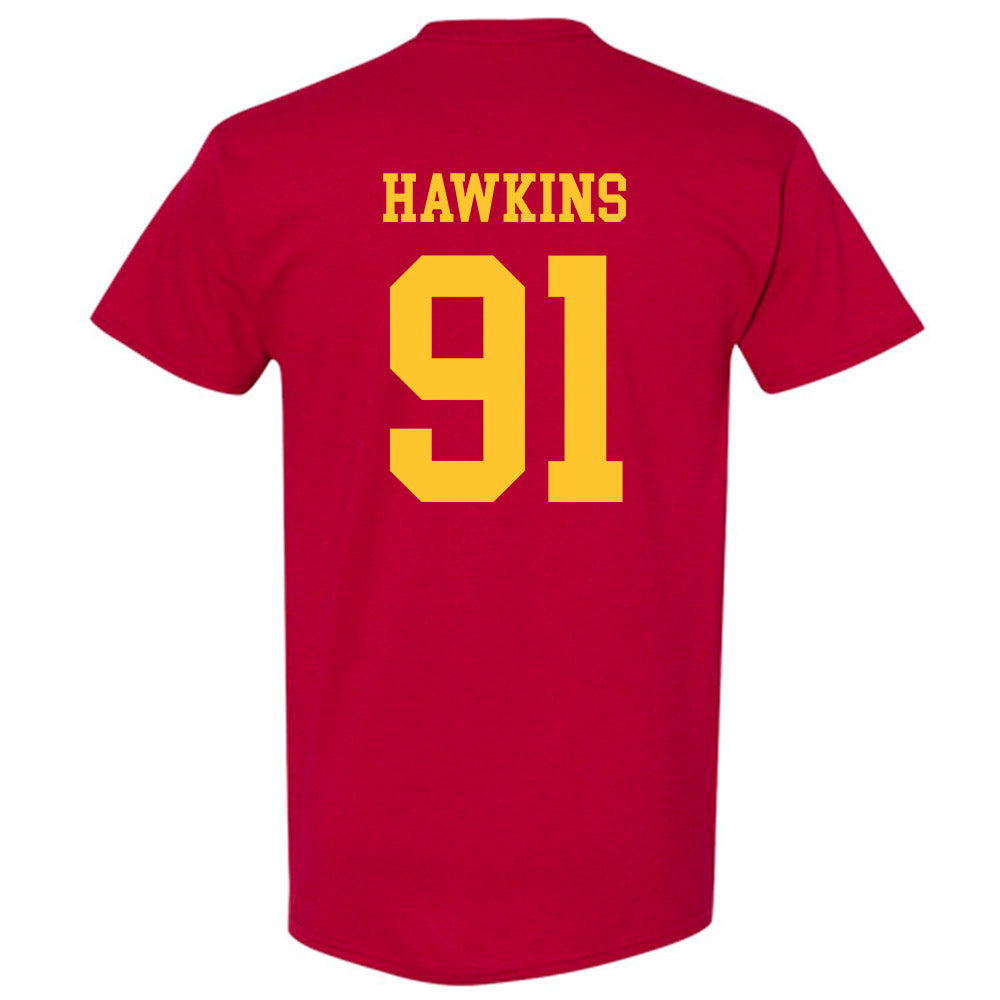 Iowa State - NCAA Football : Blake Hawkins - Sports Shersey T-Shirt-1