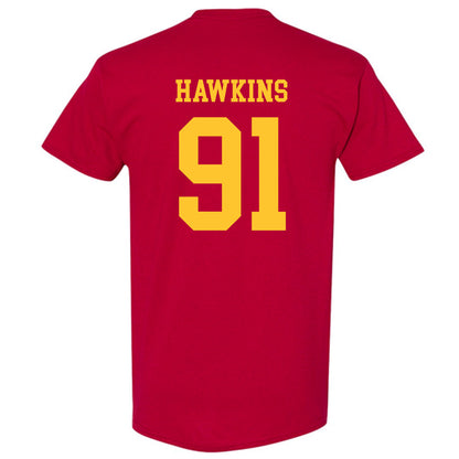 Iowa State - NCAA Football : Blake Hawkins - Sports Shersey T-Shirt-1