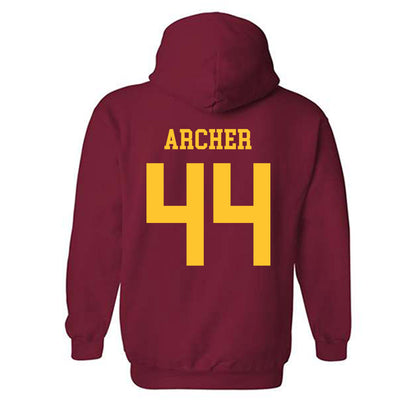 Iowa State - NCAA Football : Wyatt Archer - Sports Shersey Hooded Sweatshirt