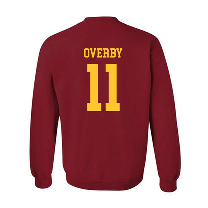 Iowa State - NCAA Football : Dominic Overby - Sports Shersey Crewneck Sweatshirt-1