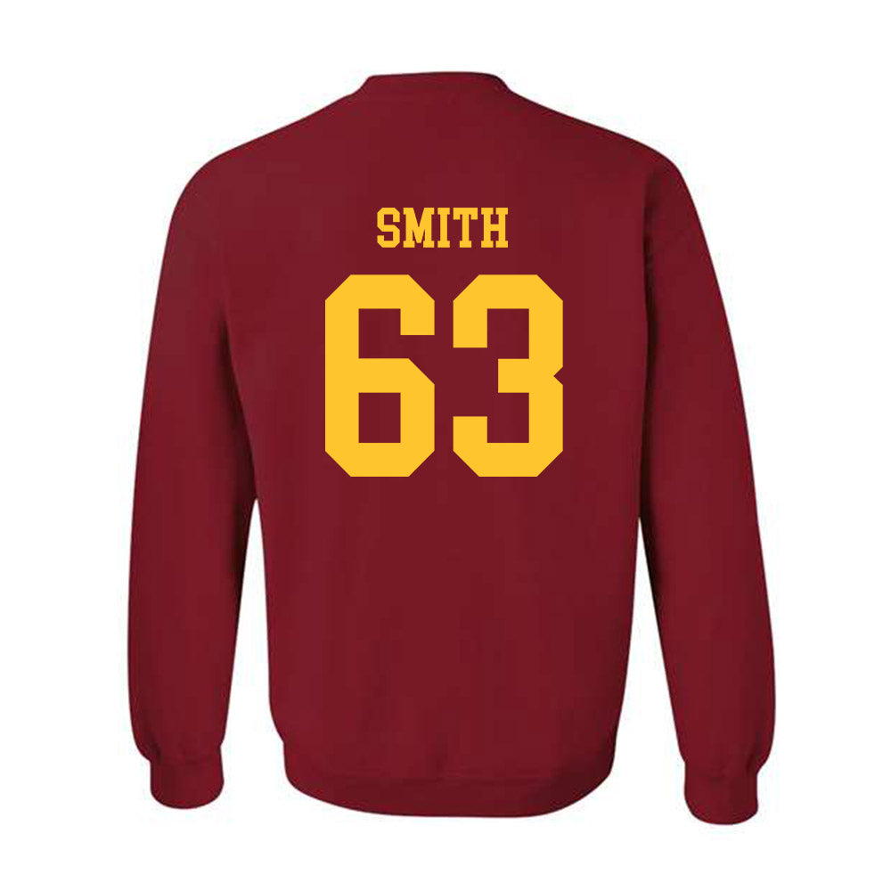 Iowa State - NCAA Football : Braden Smith - Sports Shersey Crewneck Sweatshirt-1