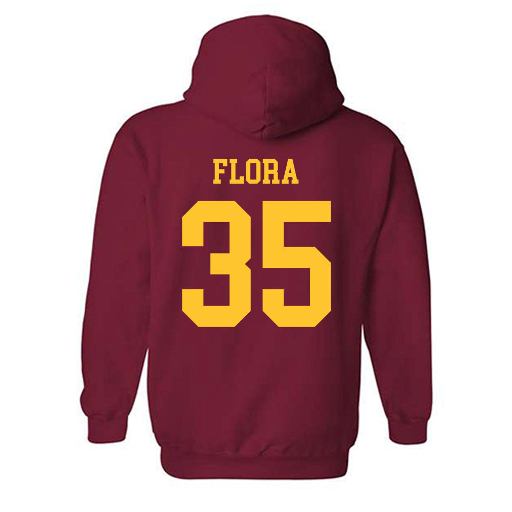 Iowa State - NCAA Football : Aiden Flora - Sports Shersey Hooded Sweatshirt