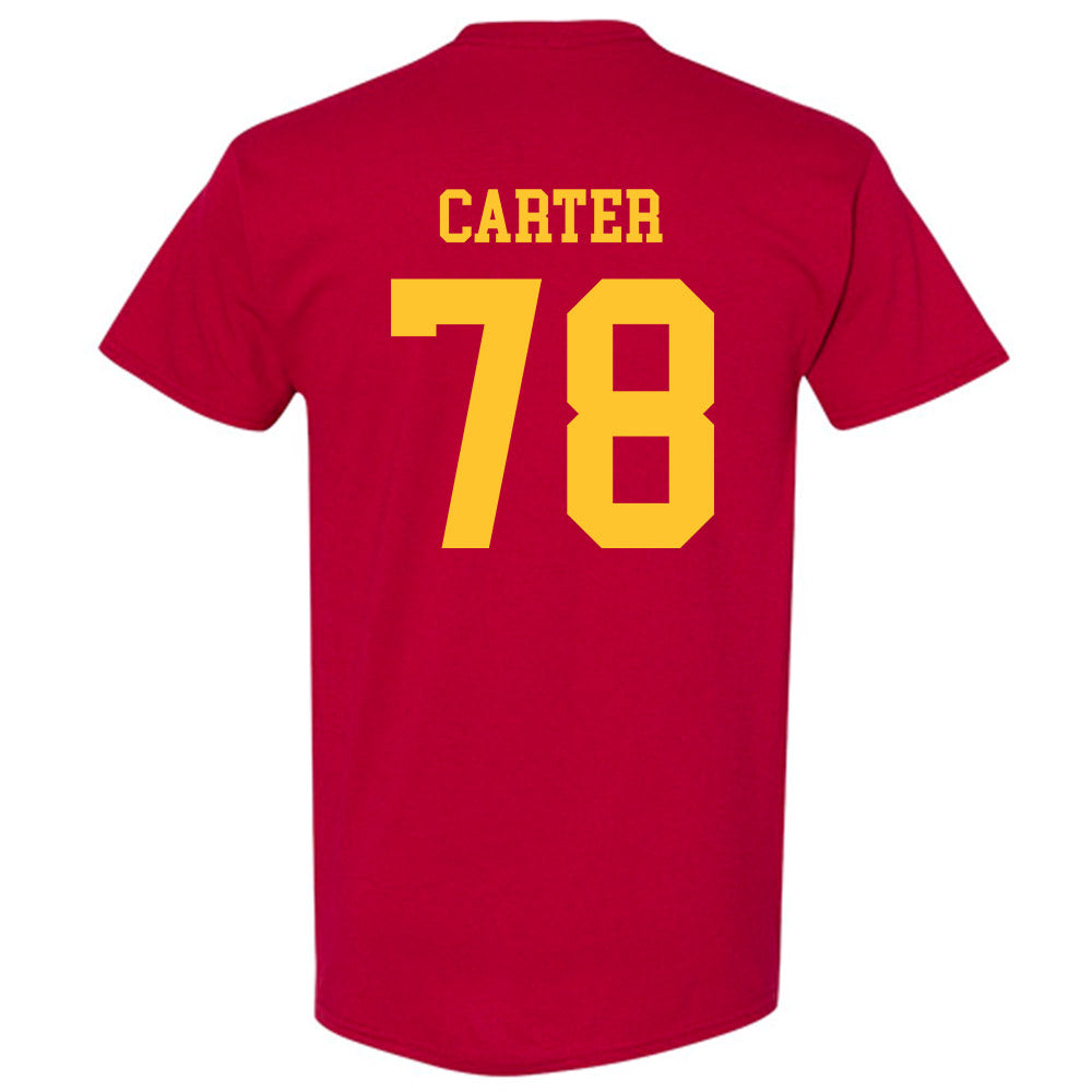 Iowa State - NCAA Football : DeAndre Carter - Sports Shersey T-Shirt-1