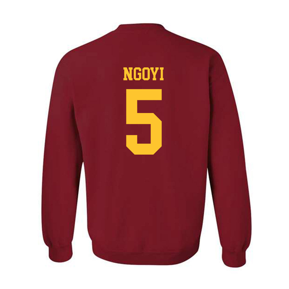Iowa State - NCAA Football : Beni Ngoyi - Sports Shersey Crewneck Sweatshirt-1