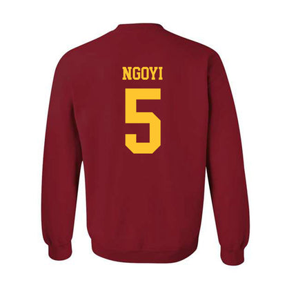 Iowa State - NCAA Football : Beni Ngoyi - Sports Shersey Crewneck Sweatshirt-1