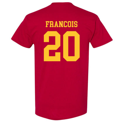 Iowa State - NCAA Football : Caleb Francois - Sports Shersey T-Shirt-1