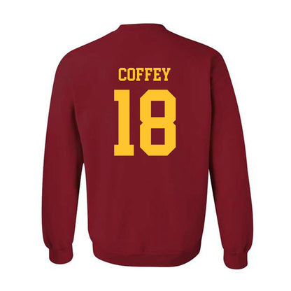 Iowa State - NCAA Football : David Coffey - Sports Shersey Crewneck Sweatshirt