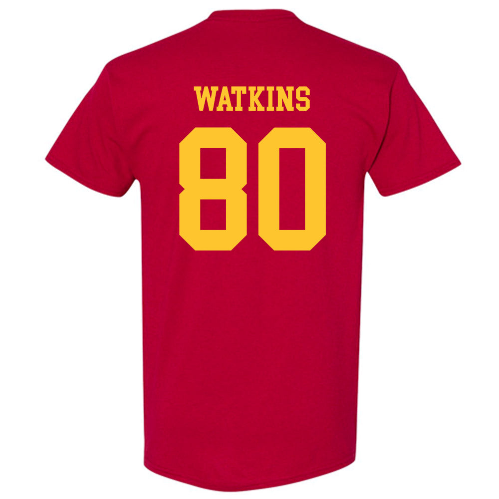 Iowa State - NCAA Football : Malcolm Watkins - Sports Shersey T-Shirt-1