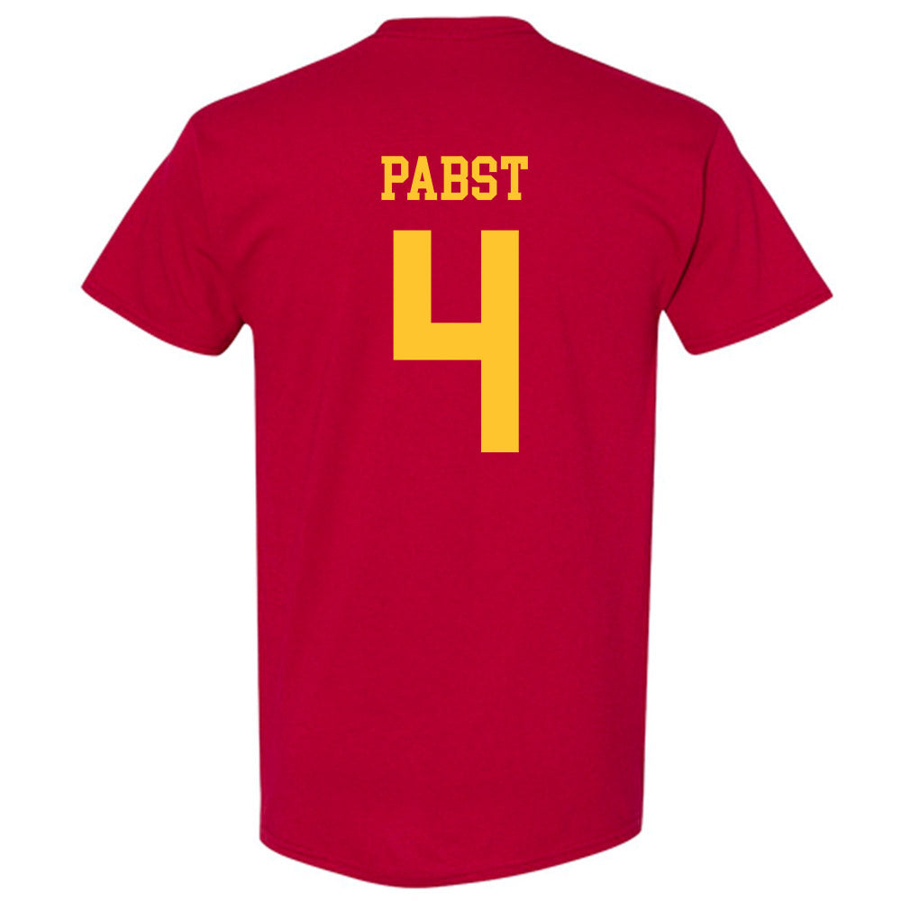 Iowa State - NCAA Football : Carter Pabst - Sports Shersey T-Shirt-1