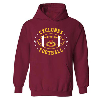 Iowa State - NCAA Football : Keyon Washington - Sports Shersey Hooded Sweatshirt-0