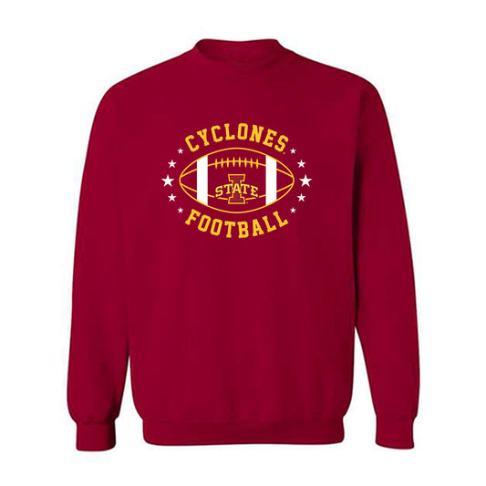 Iowa State - NCAA Football : Blake Hawkins - Sports Shersey Crewneck Sweatshirt-0