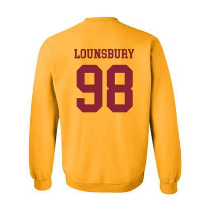 Iowa State - NCAA Football : Adlai Lounsbury - Sports Shersey Crewneck Sweatshirt-1