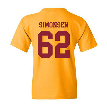 Iowa State - NCAA Football : Braden Simonsen - Sports Shersey Youth T-Shirt-1