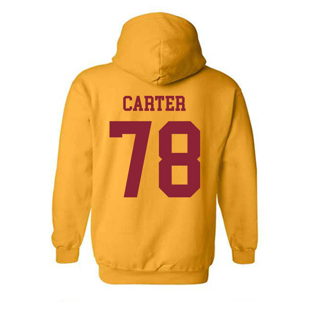 Iowa State - NCAA Football : DeAndre Carter - Sports Shersey Hooded Sweatshirt-1