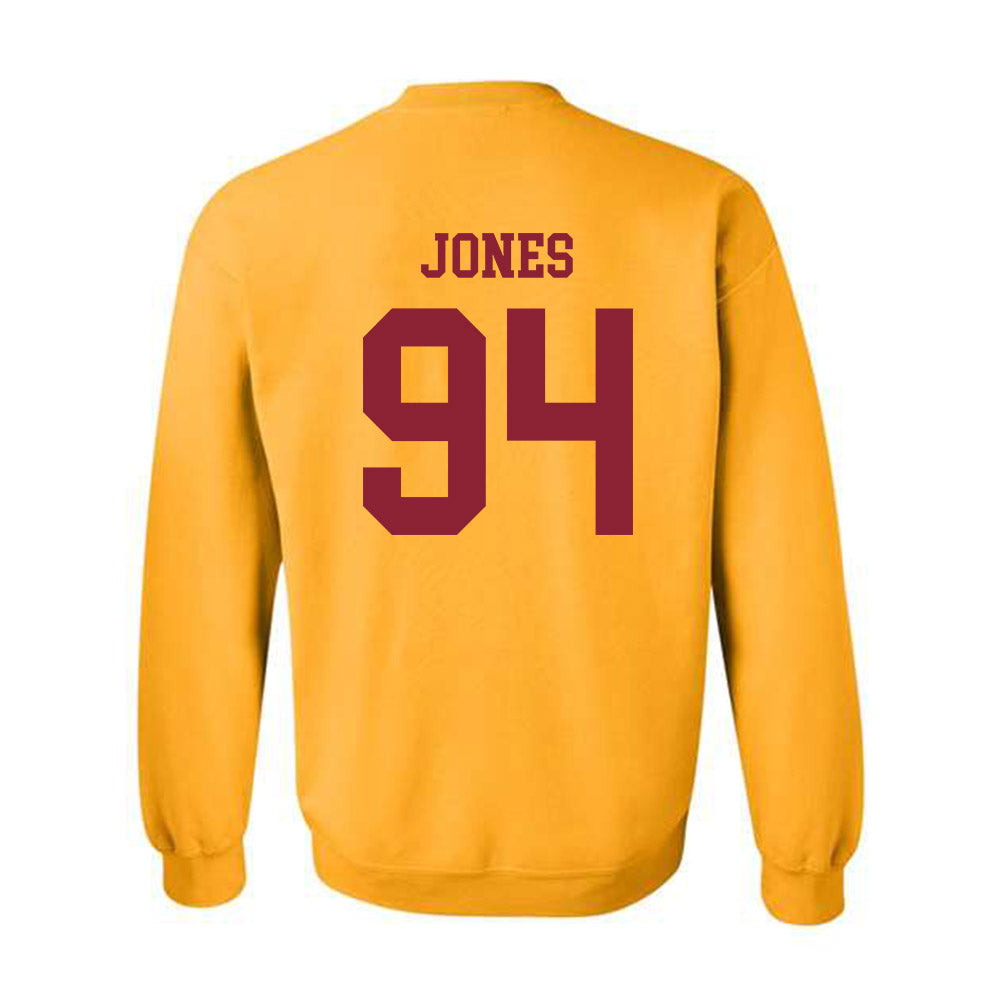 Iowa State - NCAA Football : Jake Jones - Sports Shersey Crewneck Sweatshirt-1