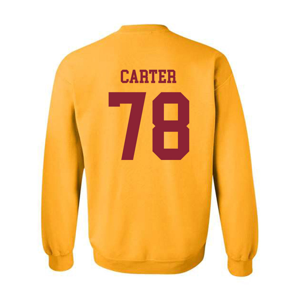 Iowa State - NCAA Football : DeAndre Carter - Sports Shersey Crewneck Sweatshirt-1
