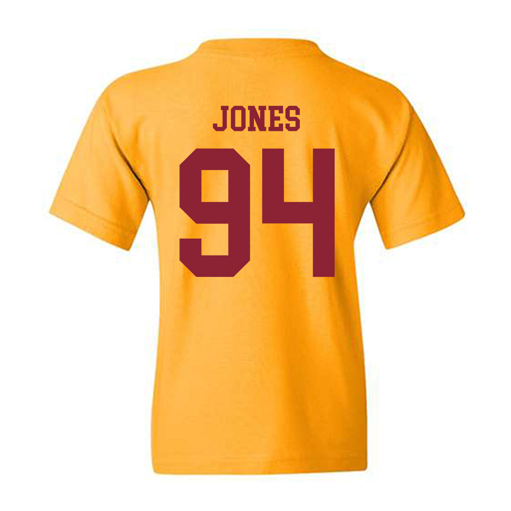 Iowa State - NCAA Football : Jake Jones - Sports Shersey Youth T-Shirt-1