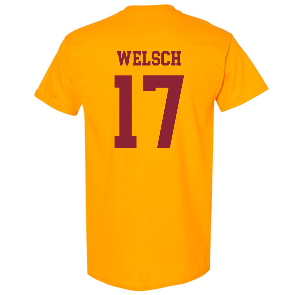 Iowa State - NCAA Football : Connor Welsch - Sports Shersey T-Shirt-1