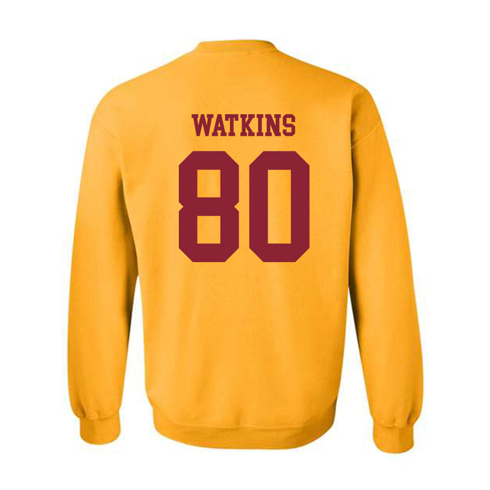 Iowa State - NCAA Football : Malcolm Watkins - Sports Shersey Crewneck Sweatshirt-1