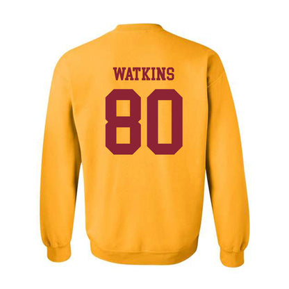 Iowa State - NCAA Football : Malcolm Watkins - Sports Shersey Crewneck Sweatshirt-1