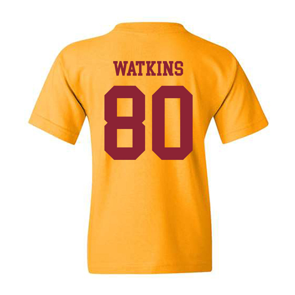 Iowa State - NCAA Football : Malcolm Watkins - Sports Shersey Youth T-Shirt-1