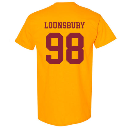 Iowa State - NCAA Football : Adlai Lounsbury - Sports Shersey T-Shirt-1