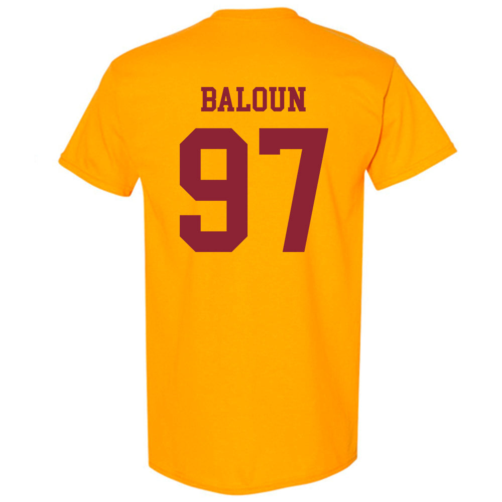 Iowa State - NCAA Football : Max Baloun - Sports Shersey T-Shirt-1