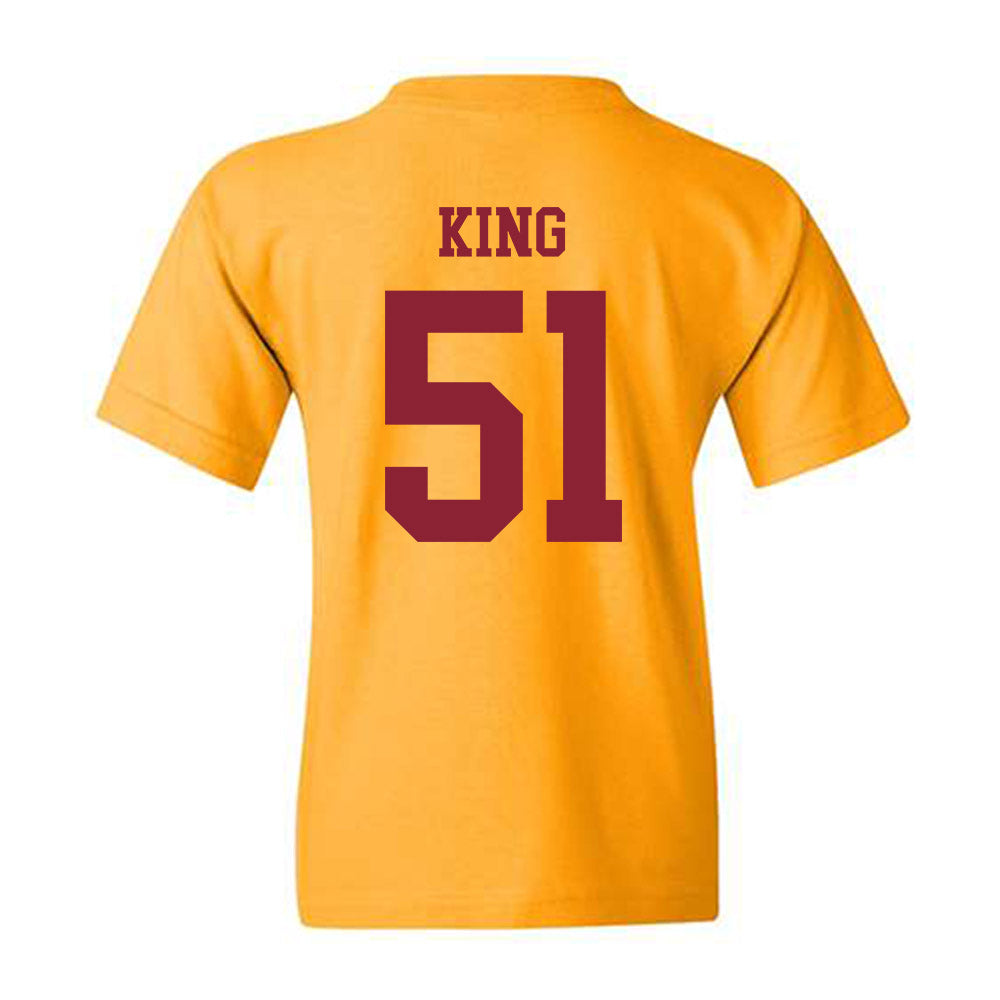 Iowa State - NCAA Football : Maasai King - Sports Shersey Youth T-Shirt-1