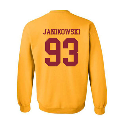 Iowa State - NCAA Football : Jack Janikowski - Sports Shersey Crewneck Sweatshirt-1
