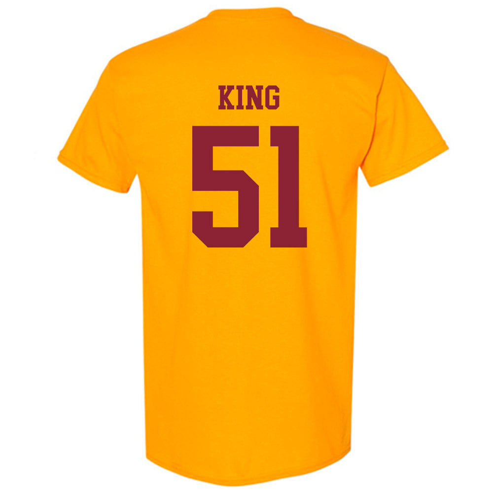 Iowa State - NCAA Football : Maasai King - Sports Shersey T-Shirt-1