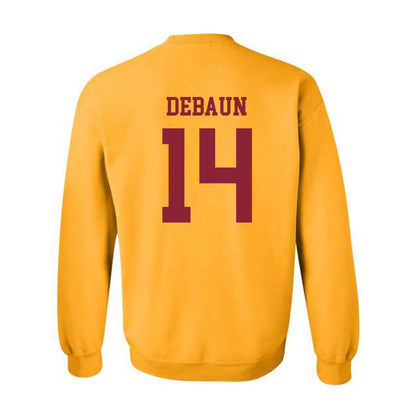 Iowa State - NCAA Football : Drake DeBaun - Sports Shersey Crewneck Sweatshirt-1