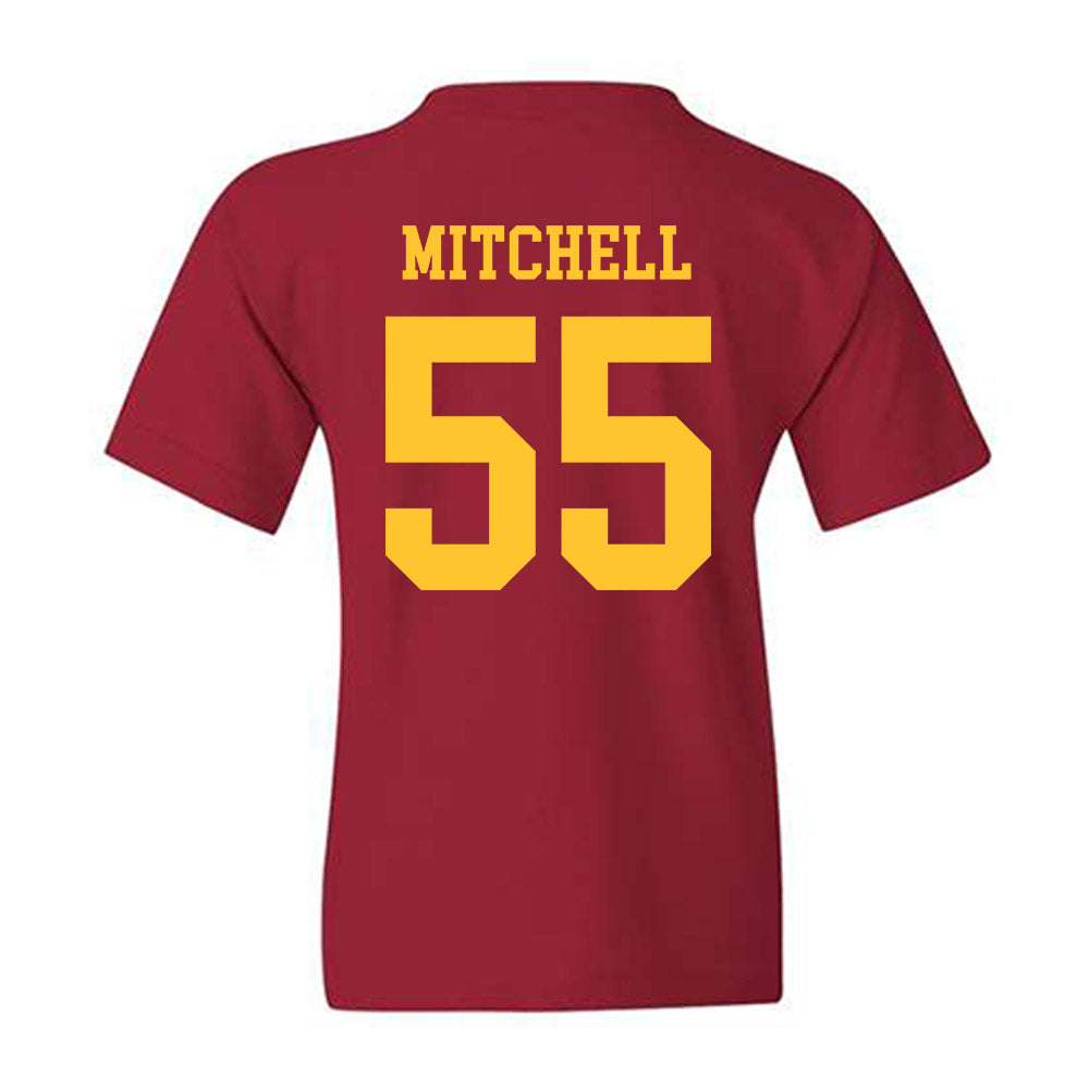 Iowa State - NCAA Men's Basketball : Xzavion Mitchell - Sports Shersey Youth T-Shirt-1