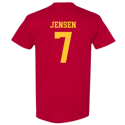Iowa State - NCAA Women's Basketball : Freya Jensen - Sports Shersey T-Shirt-1