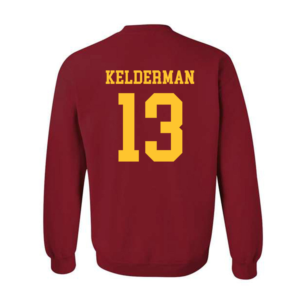 Iowa State - NCAA Men's Basketball : Cade Kelderman - Sports Shersey Crewneck Sweatshirt-1