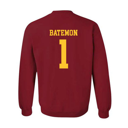 Iowa State - NCAA Men's Basketball : Jamarion Batemon - Sports Shersey Crewneck Sweatshirt-1