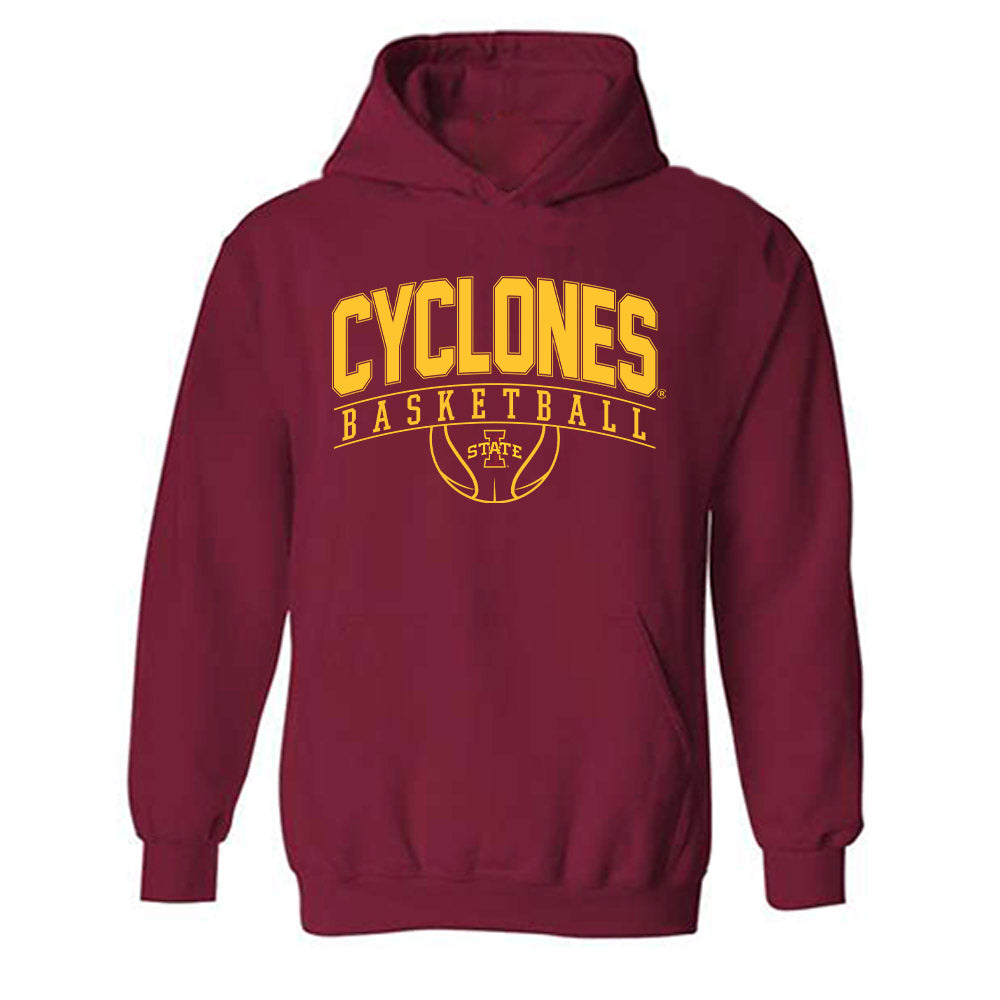 Iowa State - NCAA Men's Basketball : Jamarion Batemon - Sports Shersey Hooded Sweatshirt-0