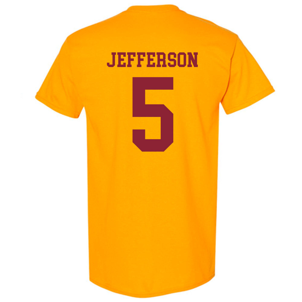 Iowa State - NCAA Men's Basketball : Joshua Jefferson - Sports Shersey T-Shirt-1