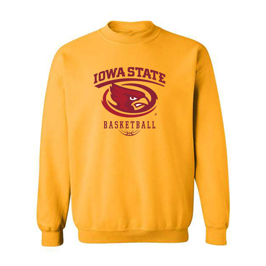 Iowa State - NCAA Men's Basketball : Joshua Jefferson - Sports Shersey Crewneck Sweatshirt-0