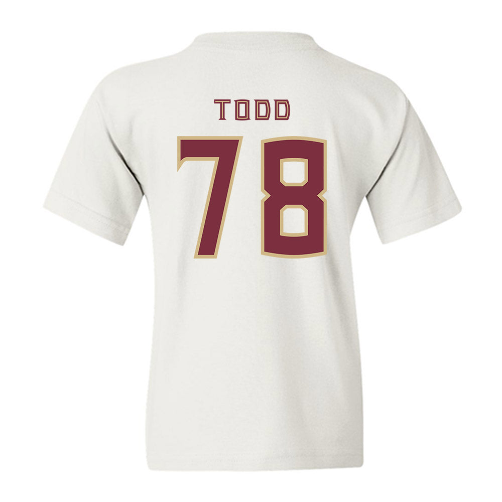 FSU - NCAA Football : Jayden Todd - Replica Shersey Youth T-Shirt-1