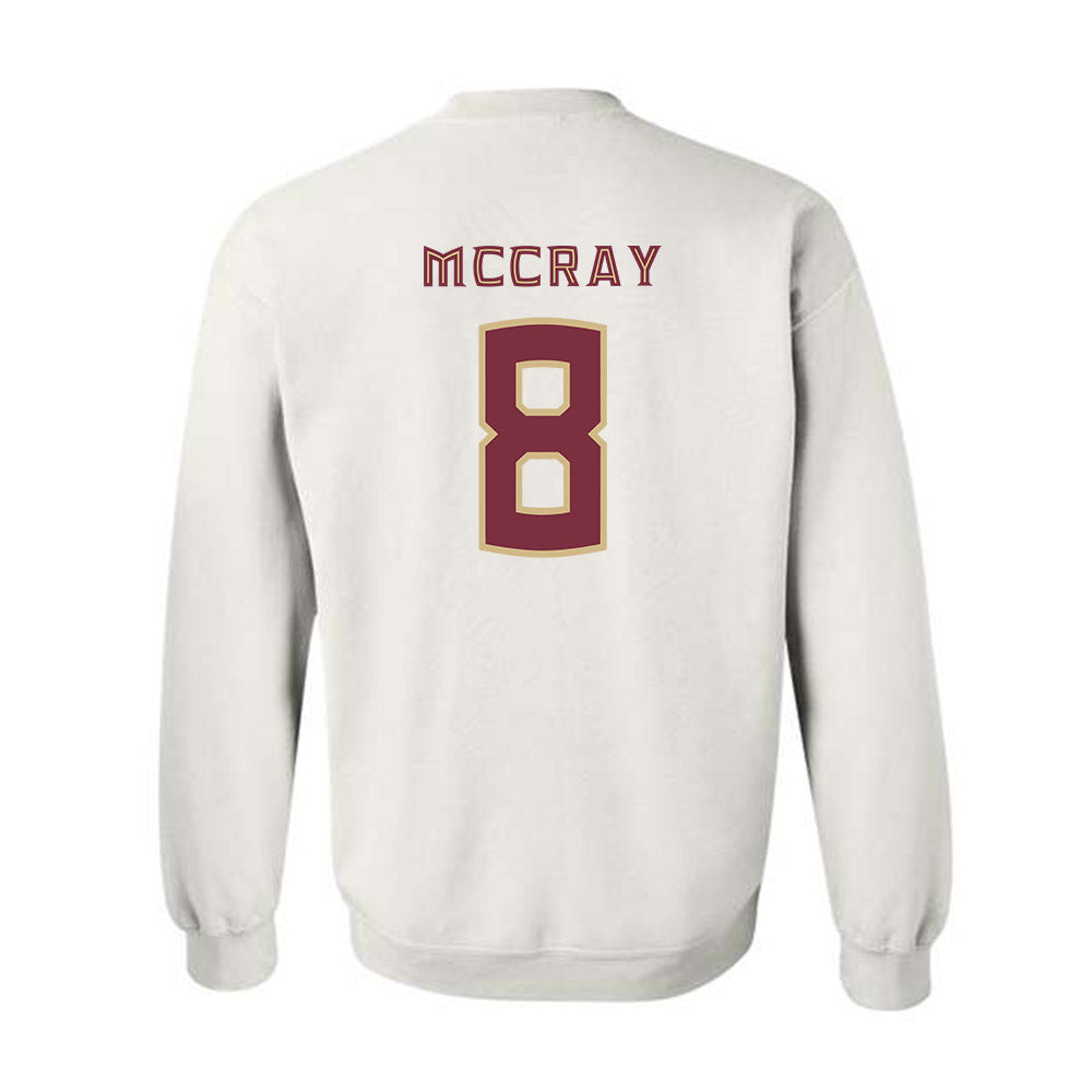 FSU - NCAA Football : Deante McCray - Replica Shersey Crewneck Sweatshirt-1