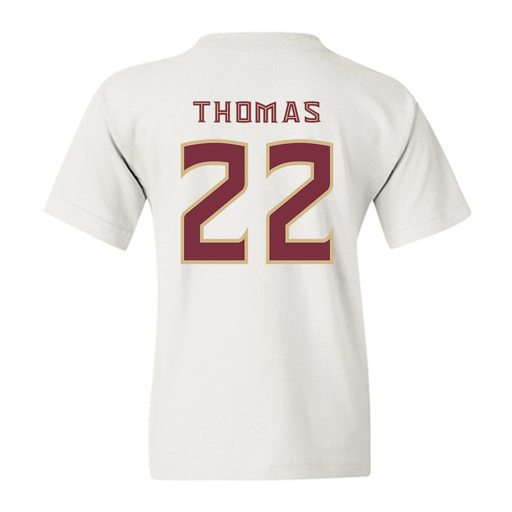 FSU - NCAA Football : Zae Thomas - Replica Shersey Youth T-Shirt-1