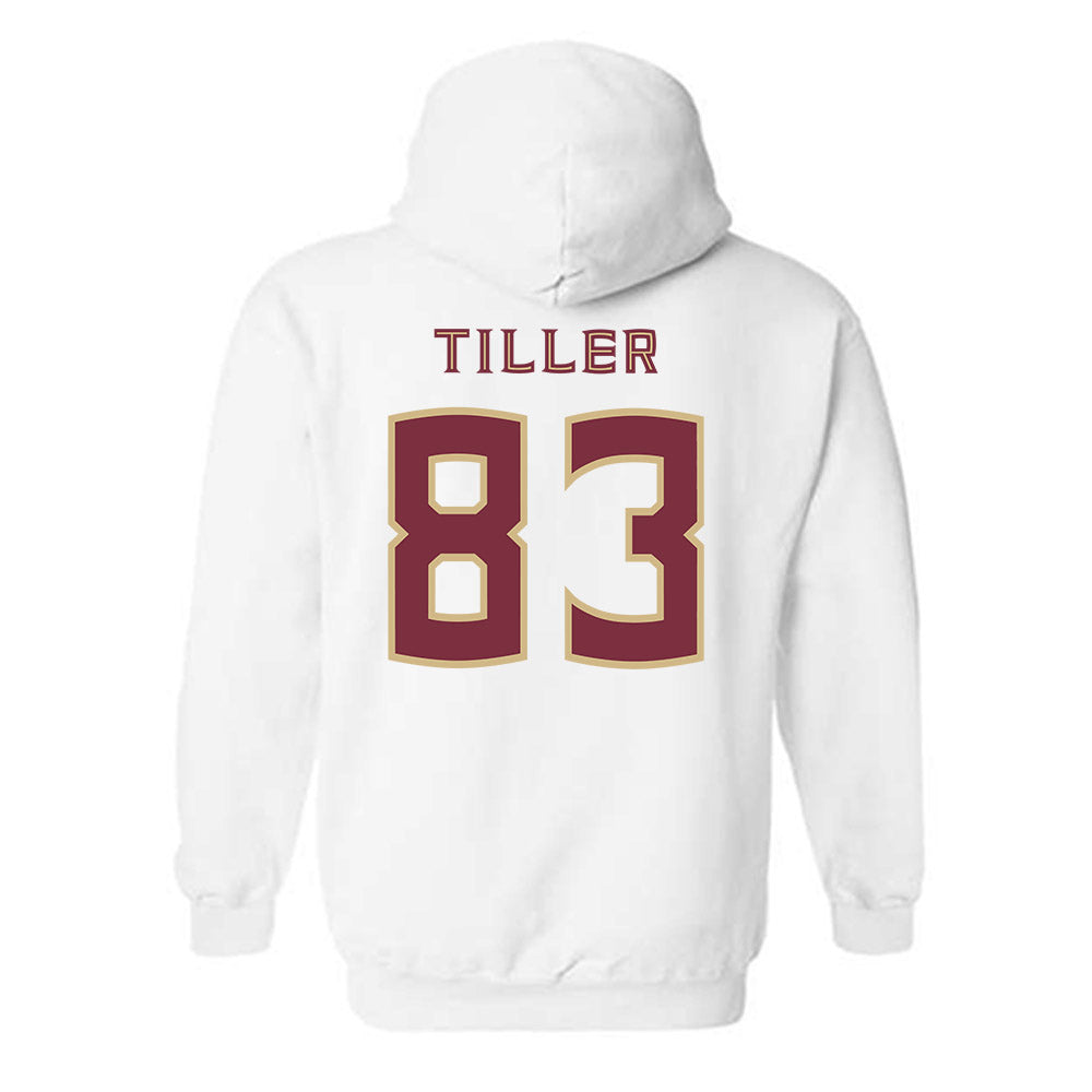 FSU - NCAA Football : Xavier Tiller - Replica Shersey Hooded Sweatshirt-1