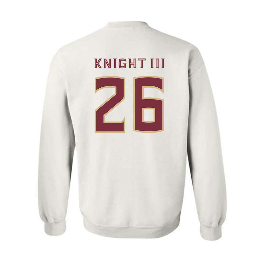 FSU - NCAA Football : Ricky Knight III - Replica Shersey Crewneck Sweatshirt-1