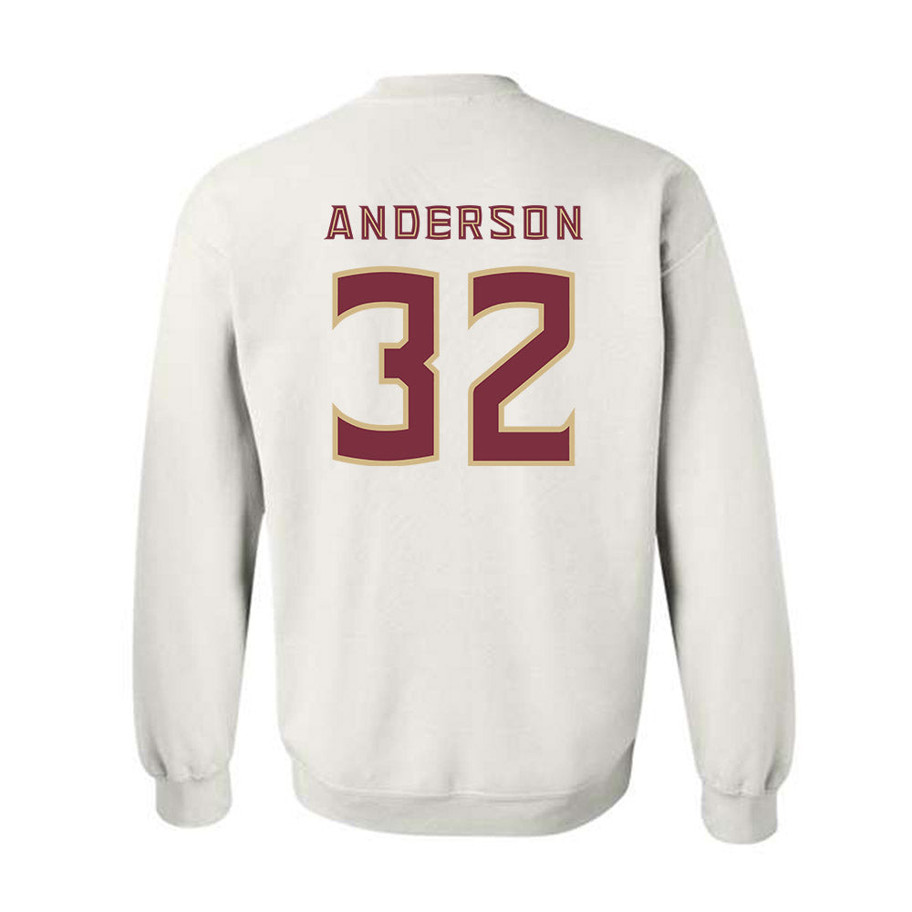FSU - NCAA Football : Jalen Anderson - Replica Shersey Crewneck Sweatshirt-1